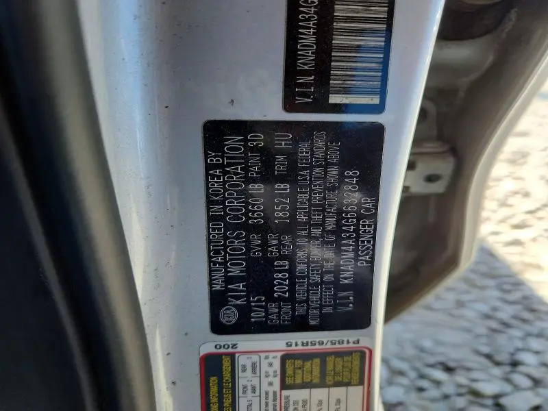 2016 KIA RIO LX  