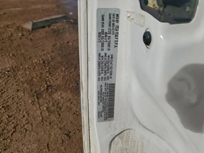 2018 RAM PROMASTER CITY   