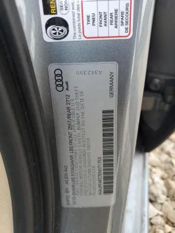 2014 AUDI A6 PREMIUM  