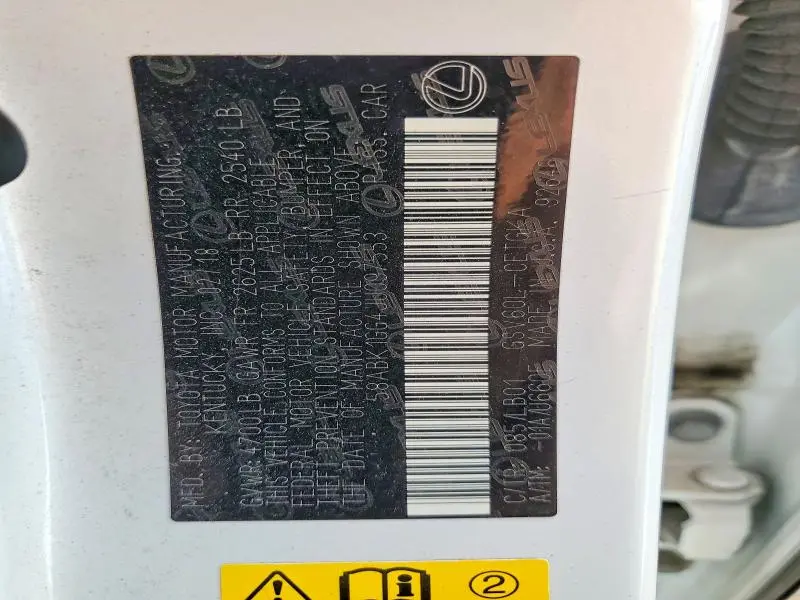 2018 LEXUS ES 350 BASE  