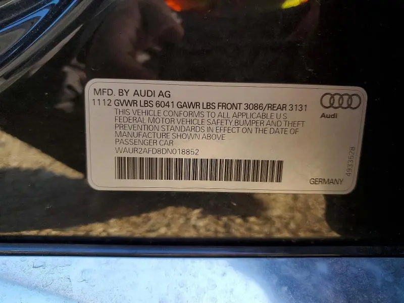 2013 AUDI A8 L QUATTRO  