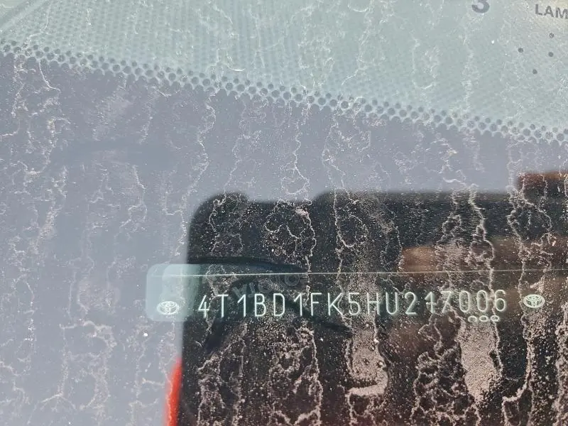 2017 TOYOTA CAMRY HYBRID  