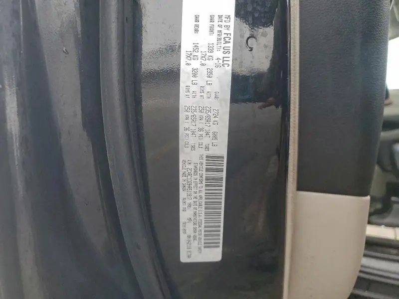 2017 CHRYSLER PACIFICA TOURING  