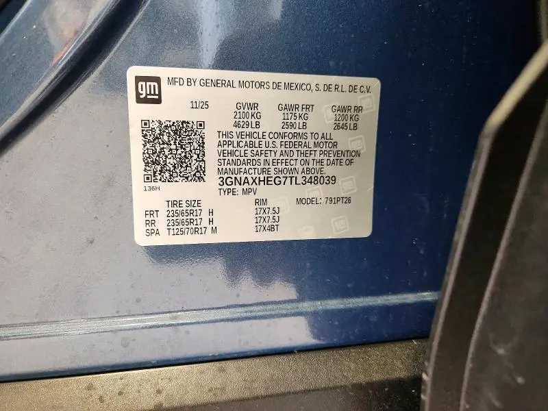 2026 CHEVROLET EQUINOX LT  