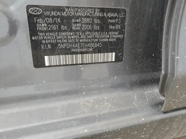 2014 HYUNDAI ELANTRA SE