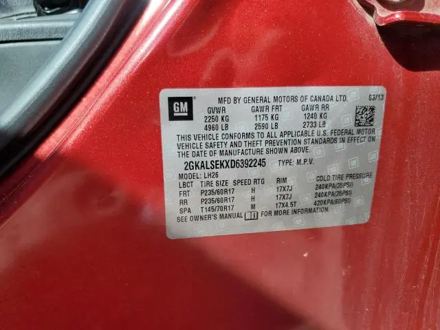 2013 GMC TERRAIN SLE  