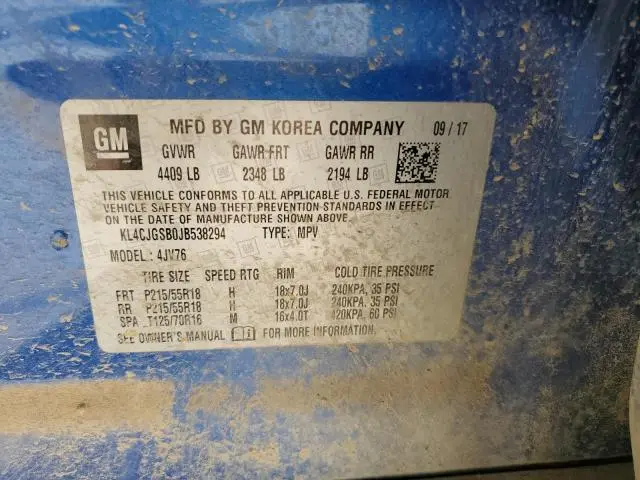 2018 BUICK ENCORE ESSENCE  