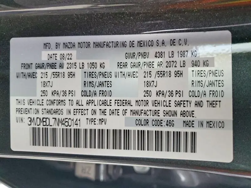 2022 MAZDA CX-30 PREMIUM  