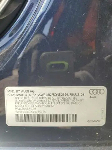 2013 AUDI A8 QUATTRO  