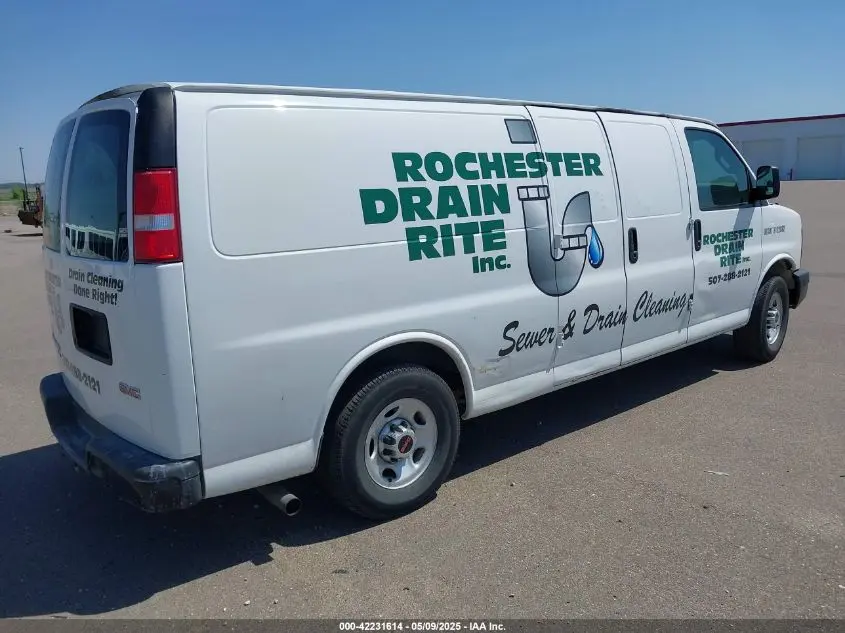 2016 GMC SAVANA 3500 WORK VAN