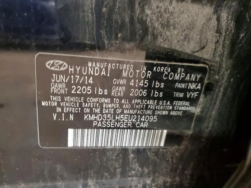 2014 HYUNDAI ELANTRA GT BASE  