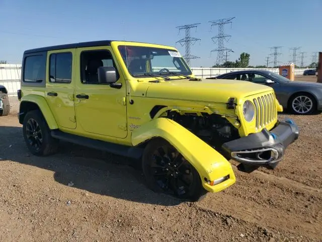2022 JEEP WRANGLER UNLIMITED SAHARA 4XE  