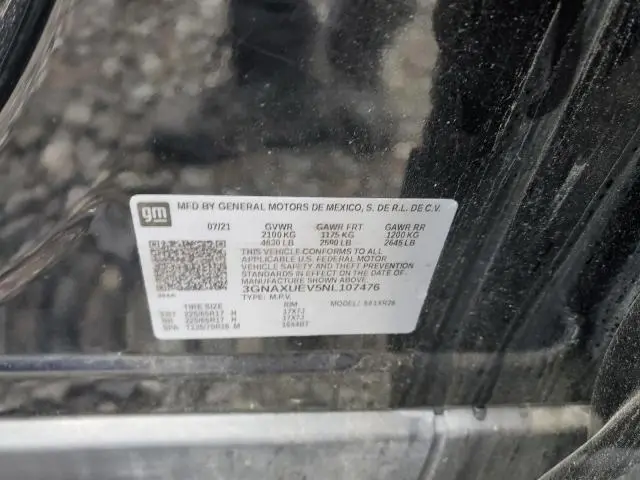 2022 CHEVROLET EQUINOX LT  