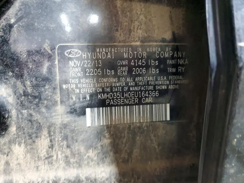 2014 HYUNDAI ELANTRA GT BASE  