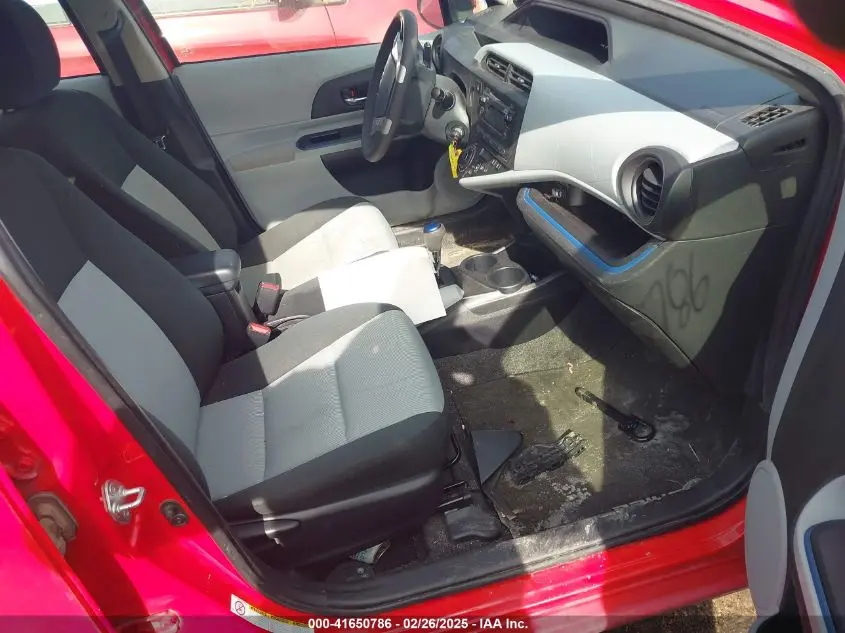 2012 TOYOTA PRIUS C TWO