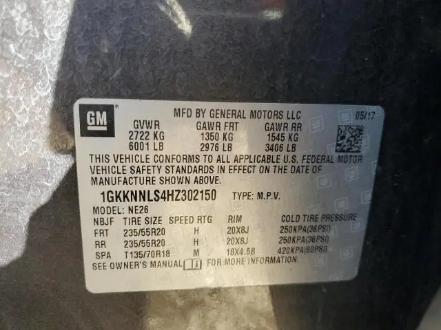 2017 GMC ACADIA SLT-2  