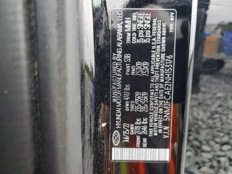 2022 HYUNDAI TUCSON SEL  