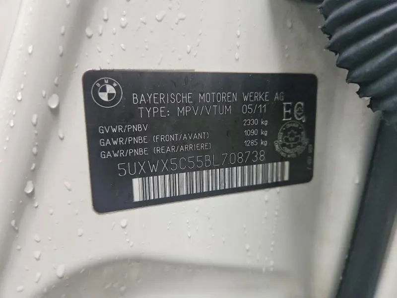 2011 BMW X3 XDRIVE28I  