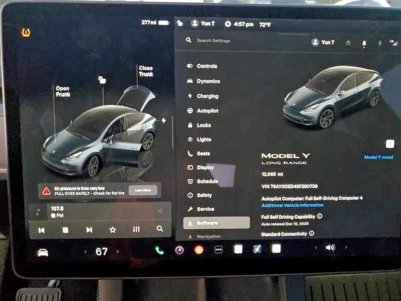 2025 TESLA MODEL Y   