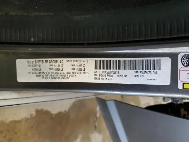 2013 CHRYSLER 200 LIMITED  