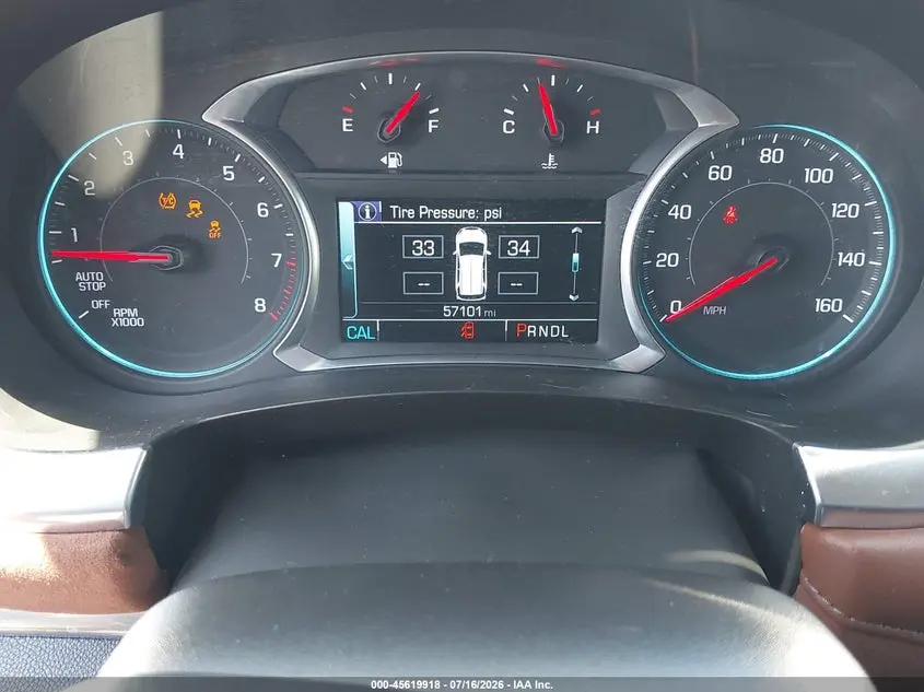 2019 CHEVROLET TRAVERSE HIGH COUNTRY