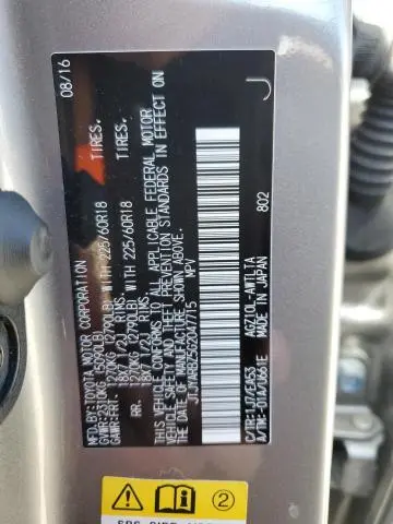 2016 LEXUS NX 200T BASE  