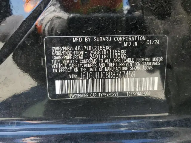 2024 SUBARU IMPREZA RS  