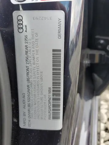 2015 AUDI A6 PREMIUM PLUS  