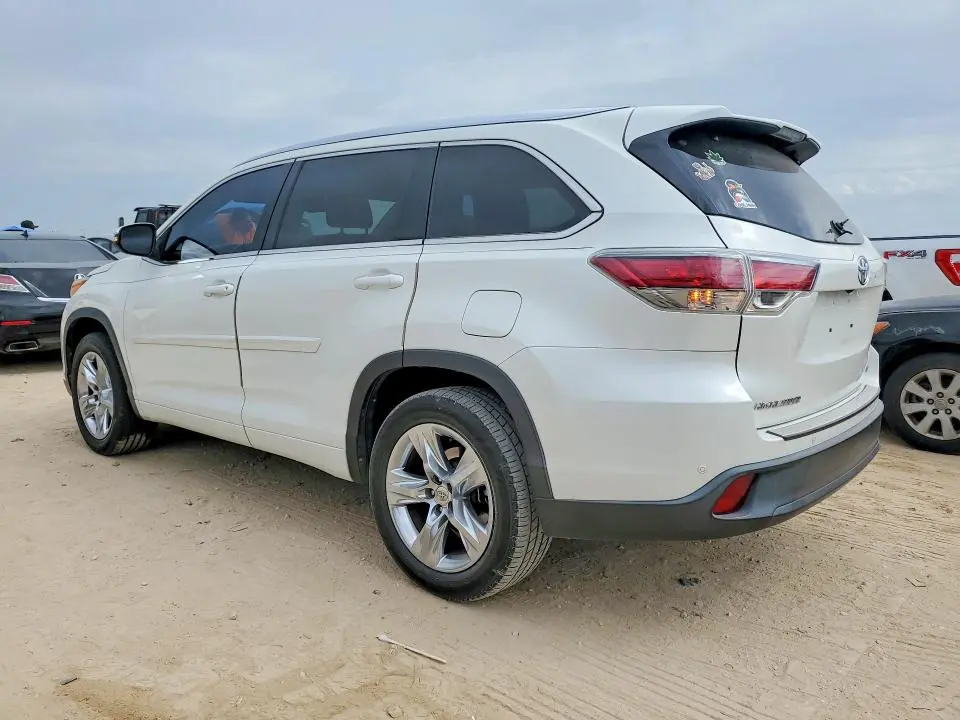 2015 TOYOTA HIGHLANDER LIMITED PLATINUM  