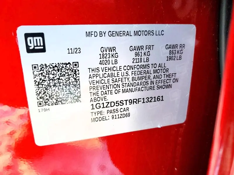 2024 CHEVROLET MALIBU LT  