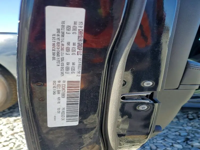 2012 DODGE CHARGER POLICE  