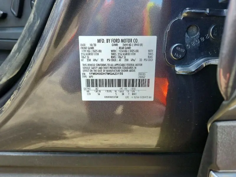 2021 FORD EXPLORER XLT  