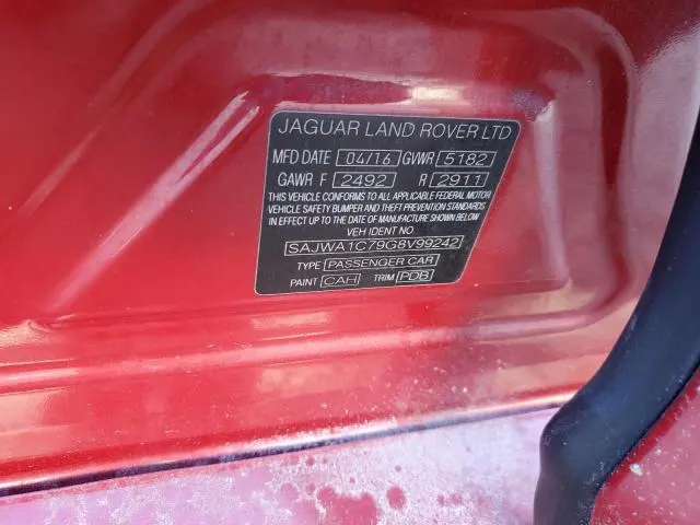 2016 JAGUAR XJ   