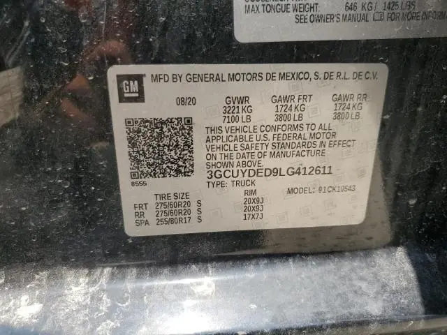 2020 CHEVROLET SILVERADO K1500 LT  