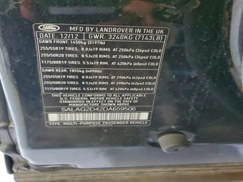 2013 LAND ROVER LR4 HSE  