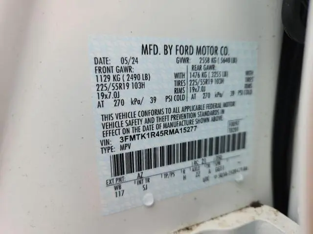 2024 FORD MUSTANG MACH-E SELECT  