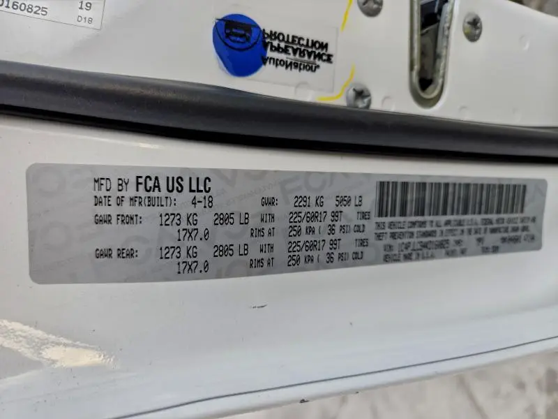 2019 JEEP CHEROKEE LATITUDE  