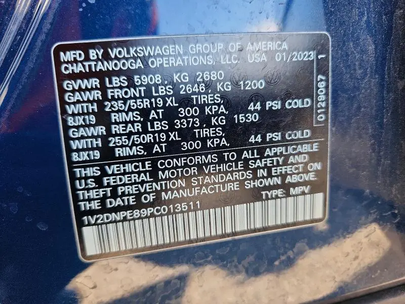 2023 VOLKSWAGEN ID.4 PRO  