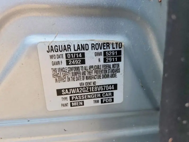 2014 JAGUAR XJL PORTFOLIO  