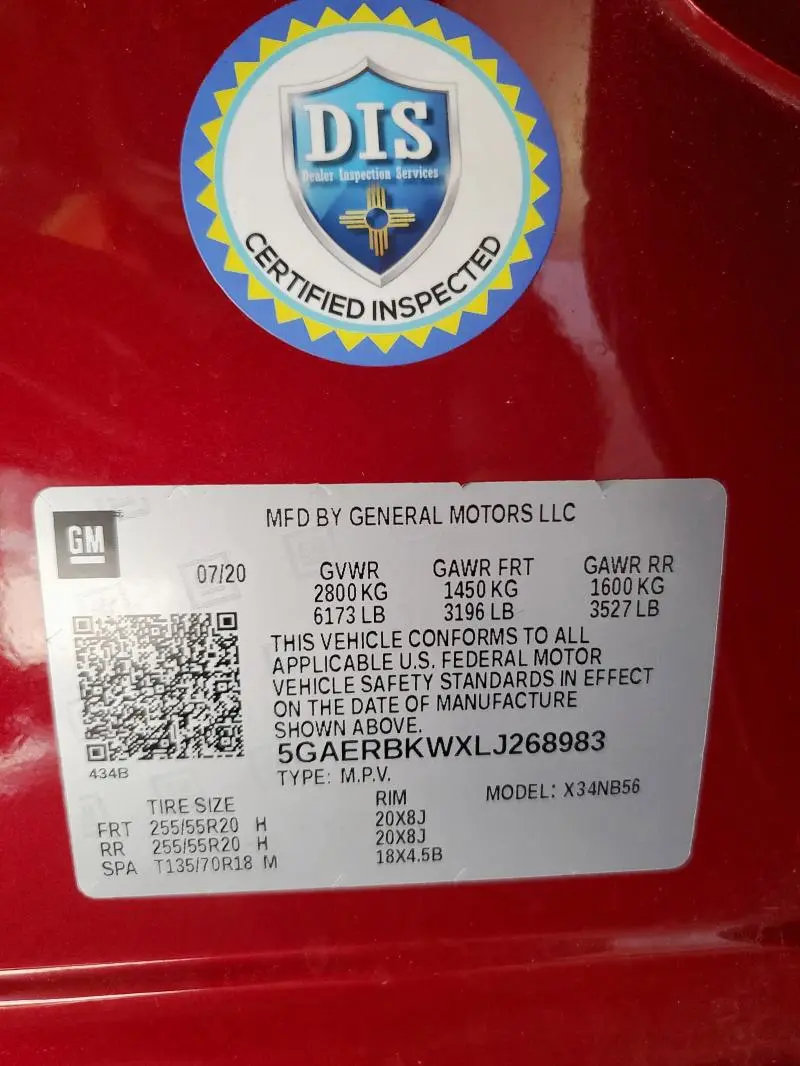 2020 BUICK ENCLAVE ESSENCE  