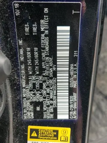 2019 TOYOTA HIGHLANDER LE  