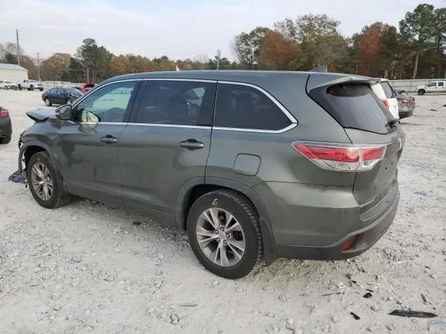 2015 TOYOTA HIGHLANDER LE  
