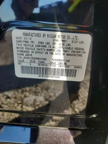 2013 INFINITI M37 X  