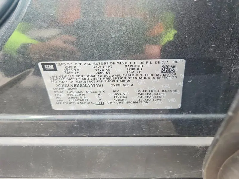 2018 GMC TERRAIN SLT  