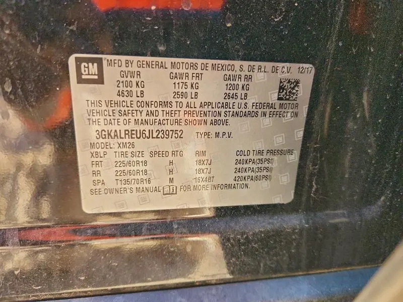 2018 GMC TERRAIN SLT  