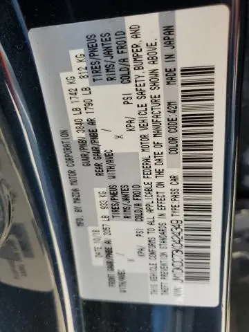 2019 MAZDA CX-3 TOURING