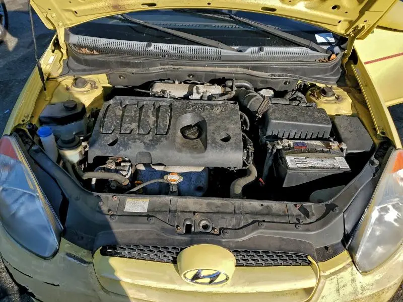 2010 HYUNDAI ACCENT BLUE  