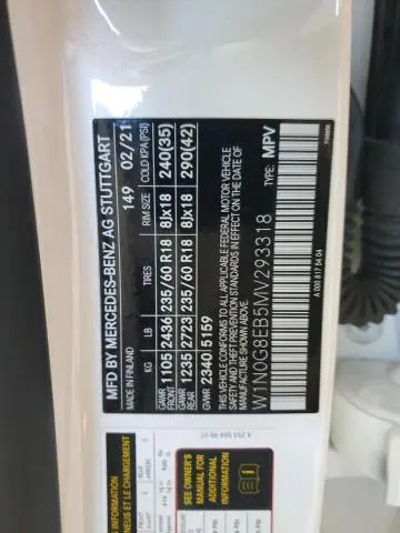 2021 MERCEDES-BENZ GLC 300 4MATIC  