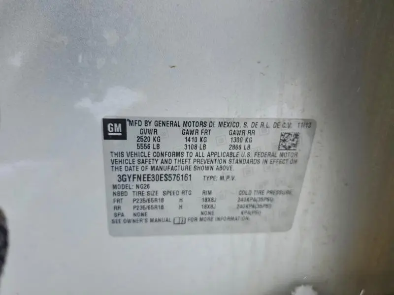 2014 CADILLAC SRX LUXURY COLLECTION  