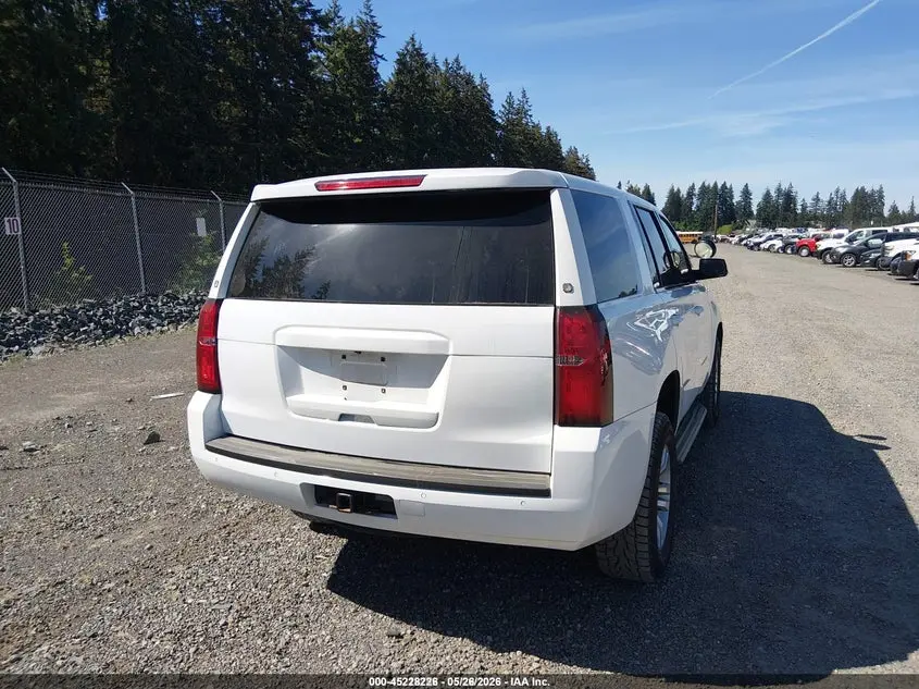 2020 CHEVROLET TAHOE 4WD COMMERCIAL FLEET
